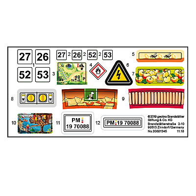 30801345_sparepart/Etikett 70088 "Familien-Wohnmobil"
